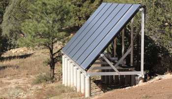 ground mounted solar thermal collectors 
