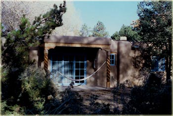 Adobe Residence in northern New, Mexico