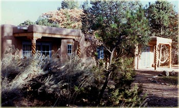 Adobe Residence in northern New, Mexico