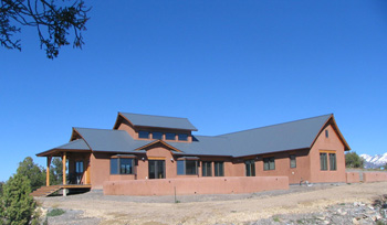 passive solar residence near Mesa Verde, Colorado