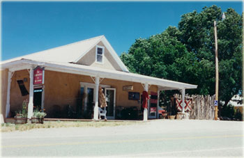 Commercial sun dried adobe at the historical town of Ojo Caliente hot springs