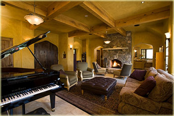 Combined compressed earth block and strawbale alternative residence in Durango, Colorado