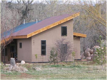 efficient solar architecture near Durango, Colorado