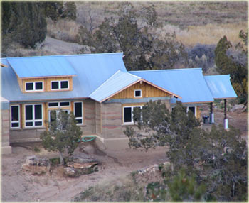 holistic rammed earth deep green architecture